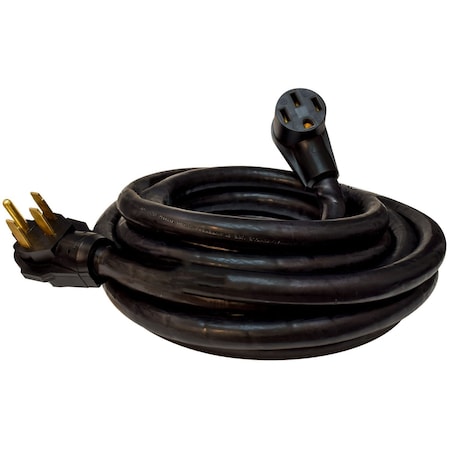 Valterra Extension Cord, 6 AWG, 8 AWG, 6/3, 8/1, 1 Outlets, 25 ft A10-5025E